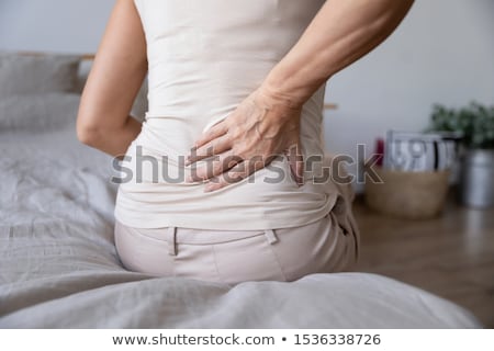 Foto stock: Backpain