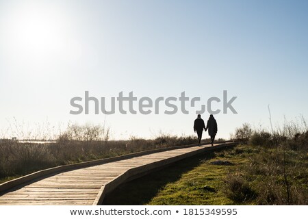 Сток-фото: Hands In Backlight