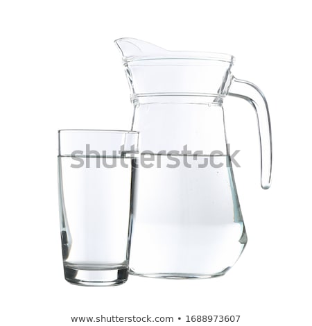 Foto stock: Glass Jug With Water