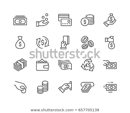 [[stock_photo]]: Hand And Money Icons Set