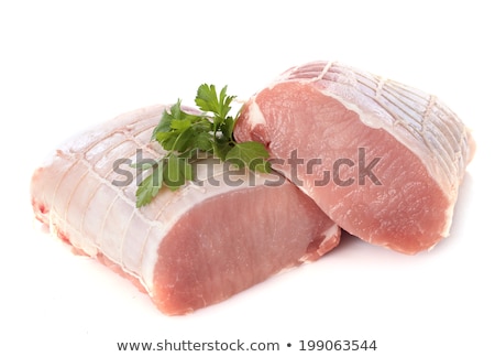 Raw Pork Roast [[stock_photo]] © cynoclub
