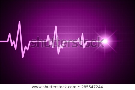 Foto stock: Health Emergency Purple Vector Icon Design