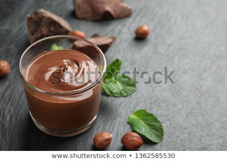 Stock fotó: Chocolate Pudding