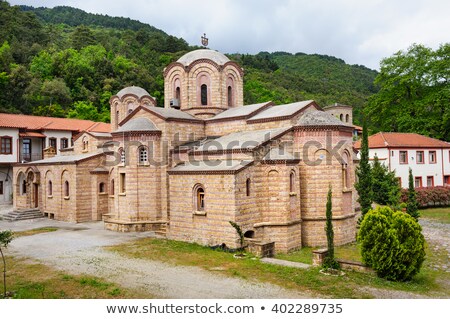 Foto d'archivio: Monastery Of Saint Dionysios Of Olympus