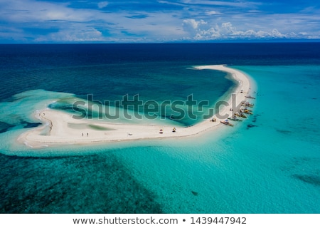 Stok fotoğraf: White Sand Spit