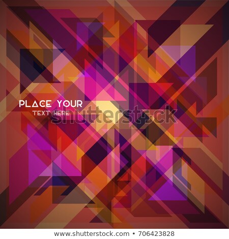 Stockfoto: Simple Abstract Geometry Figure For Your Text Logo