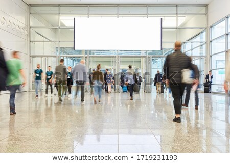 Zdjęcia stock: People In Hall