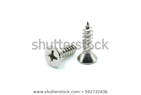 Stockfoto: Lot Of Wood Screws