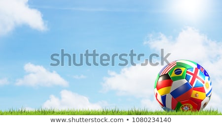 Stockfoto: France Flag Background For Russian Soccer Event