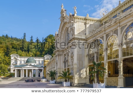 Stockfoto: Main Spa Colonnade In Marianske Lazne