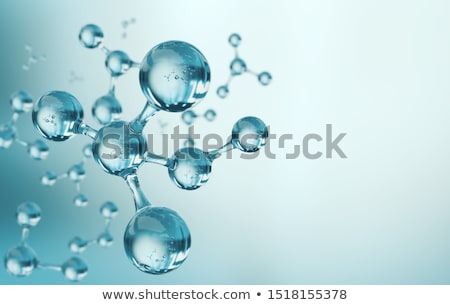 Foto stock: Molecule