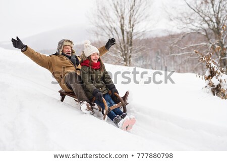 Foto d'archivio: The Grandfather With A Sledge