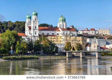 Stockfoto: Marienbrucke Bridge Passau