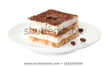 Stockfoto: Isolated Tiramisu