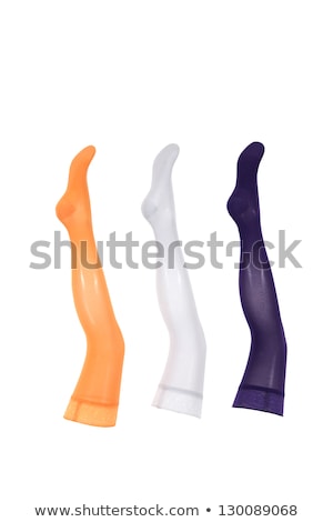 Stok fotoğraf: Colorful Compression Stockings For Treating Different Venous Dis