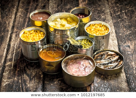 Stok fotoğraf: Canned Food