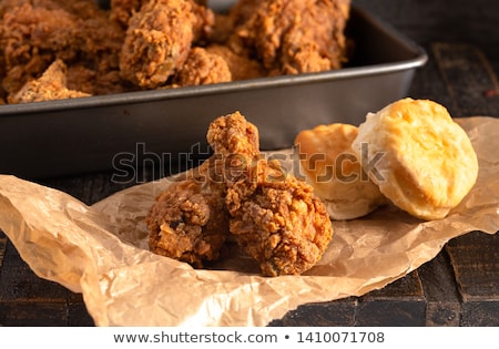 Stok fotoğraf: Buttermilk Fried Chicken Drumsticks