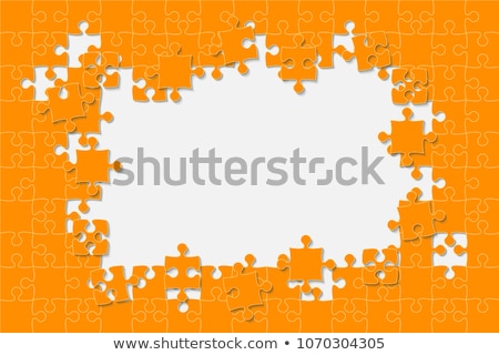 Stock photo: Puzzle Background