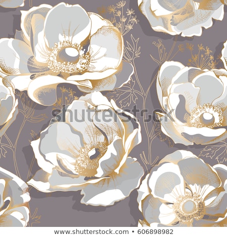 Stockfoto: Metal With Floral Pattern