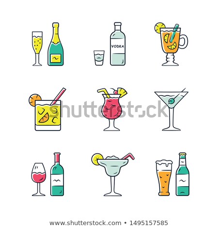 Stock photo: Colored Vector Icons For Handmade Items