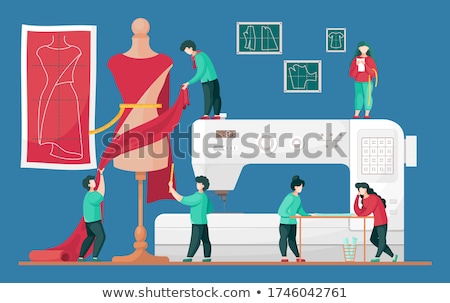 [[stock_photo]]: Flat Design Vector Illustration Of Handicraft