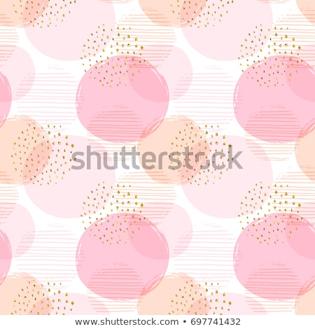 Сток-фото: Dotted Seamless Pattern Abstract Doodle Dot Tiled Background M