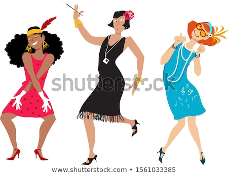 [[stock_photo]]: Flapper Costume - Cabaret Lady