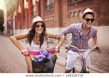 Stockfoto: Couple Of Playful Young People