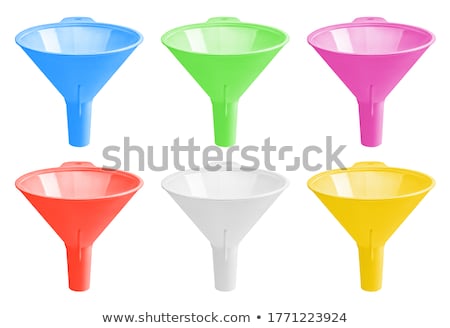 Stock foto: Pink Plastic Funnel