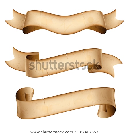 Foto stock: Ector · Banner · Scroll