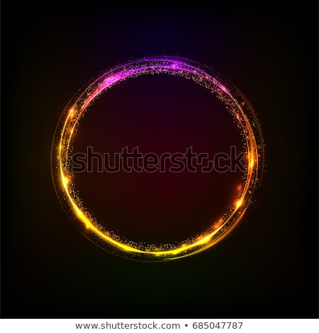 Stock photo: Abstract Background With Luminous Swirling Backdrop