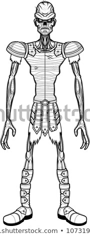 Zdjęcia stock: Evil Cartoon Draugr