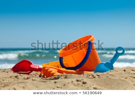 ストックフォト: Plastic Play Toys For At The Beach