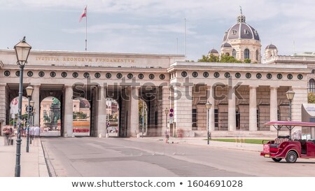 Сток-фото: Auseres Burgtor Gate Monument In Vienna