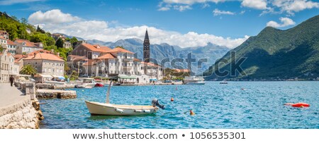 ストックフォト: View On Kotor Bay And Old Town