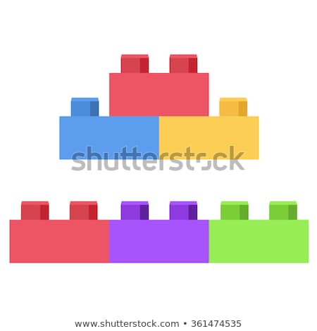 Stockfoto: Plastic Building Blocks