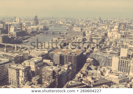Stok fotoğraf: London Eye Side View With Big Ben
