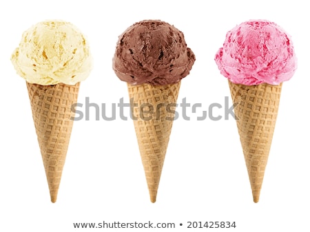 Stockfoto: Ice Cream In Cone