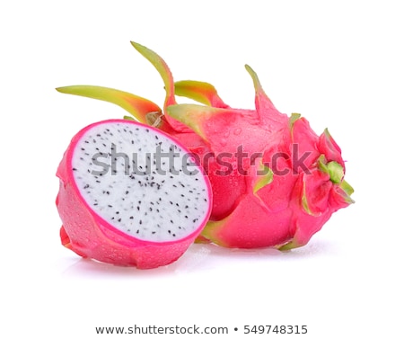 Stok fotoğraf: Exotic Dragon Fruit With Water Drops