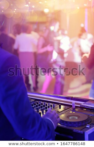 Foto stock: Crowd During A Party Or Wedding Reception