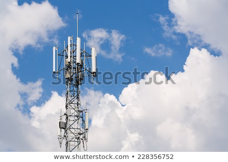 Stock fotó: Gsm Antenna Tower