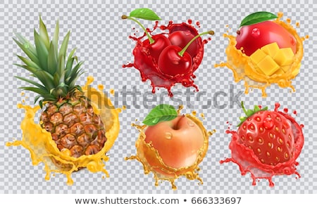 Stock photo: Strawberry In The Fruit Garden