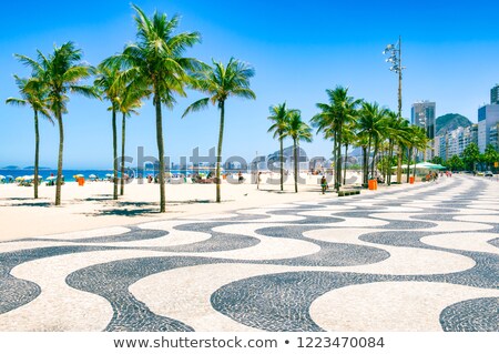 Zdjęcia stock: Copacabana Promenade