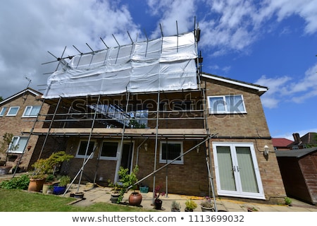 Stockfoto: Temporary Area For Working At Home