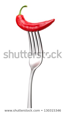 Stock photo: Chili On A Fork