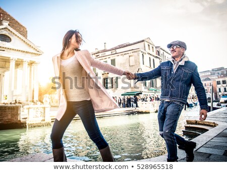 Сток-фото: Handsome Tourist Man Travel In Venice Italy