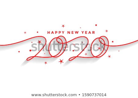 [[stock_photo]]: Stylish Creative Happy New Year 2020 Banner Design