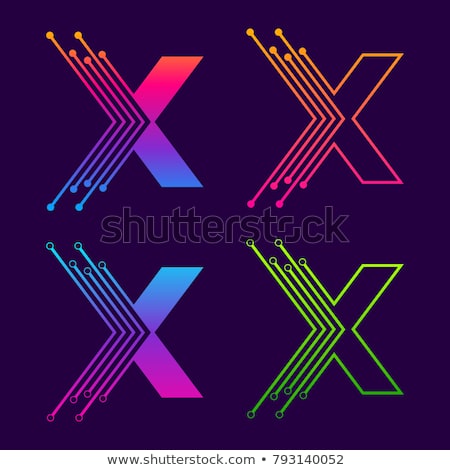 Foto stock: X Logo