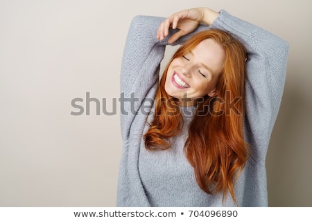 Stock photo: Face Woman Smile Winter