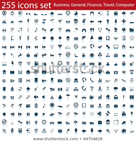 Stock photo: Zoom In Red Vector Icon Design